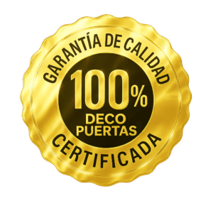 Garantía de calidad de los trabajos de carpintería de Deco puertas Barcelona